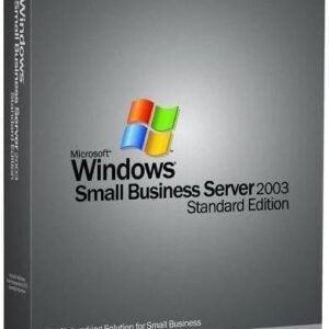 Microsoft Windows Small Business Server Standard 2003 R2 Upgrade 5 Client Old Version