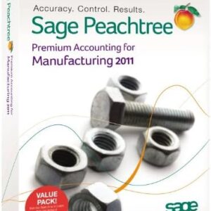 Sage Peachtree Premium Accounting For Manufacturing 2011 Multi User [OLD VERSION]