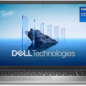 Dell 15 Laptop DC15250-15.6-inch FHD 120Hz Display, 13th Gen Intel Core i7-1355U, 16GB DDR4 RAM, 512GB SSD, Intel UHD Graphics, Windows 11 Home, Onsite Service - Platinum Silver