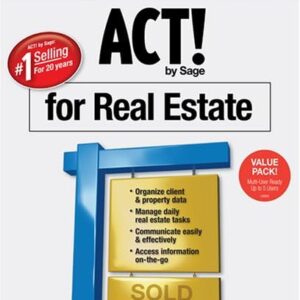 ACT! by Sage for Real Estate 2008 (10.0) 5-User Pack