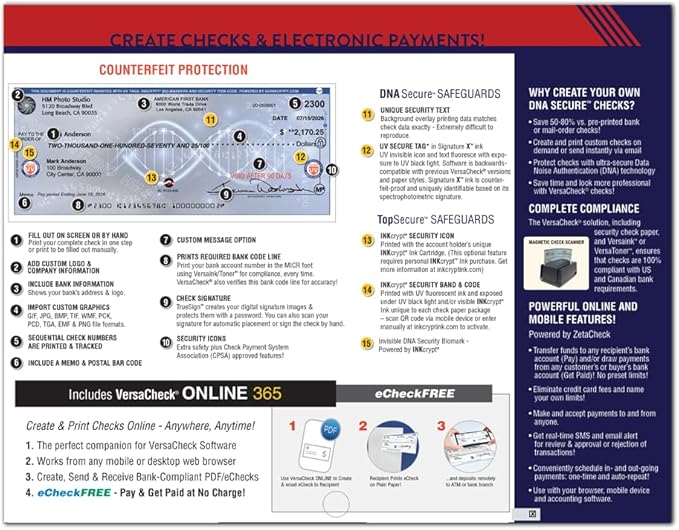 VersaCheck X9 Enterprise 2026 – 100 Users + VersaCheck ONLINE Pro 1yr Sub Bundle - Image 6